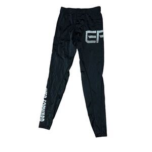 Nice women Ever Forward Women’s size medium Leggings logo Stretch Slim Fit Black
